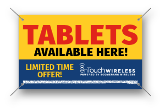 Picture of Tablet Banner