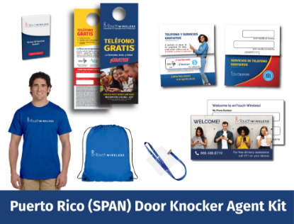 Picture of Puerto Rico (SPAN) - Door Knock Agent Kit