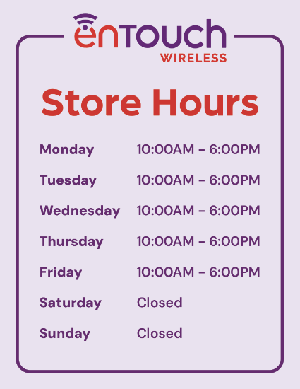 Picture of Hours of Operation