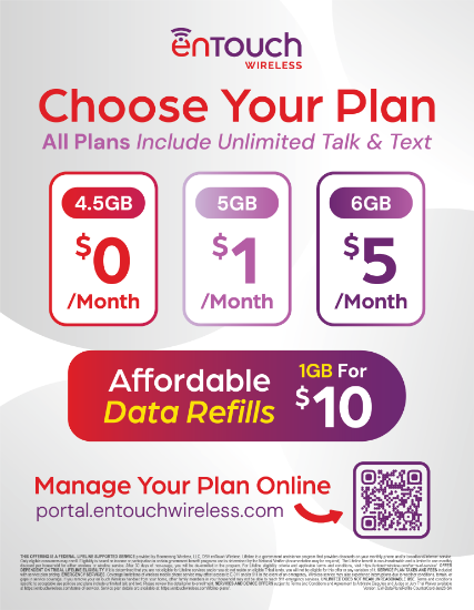 Picture of Data Plan Refill - Counter Cards